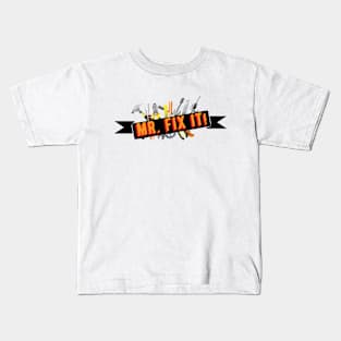 Carpenter - Mr. Fix It Kids T-Shirt